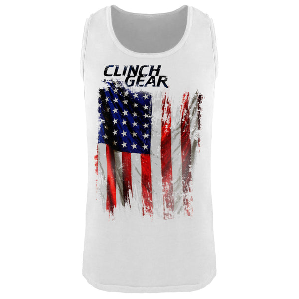 Clinch Gear America Men s Tank White