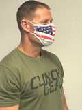 DFNDR 4 Layer Protection Face Mask - USA Flag