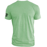 Clinch Gear Stacked – Crew Tee – Apple Green/Black - Clinch Gear