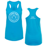 Clinch Gear - Stamp Seal - Racerback Tank - Turquoise - Clinch Gear