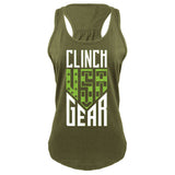 Clinch Gear - USA - Racerback Tank - Military Green - Clinch Gear