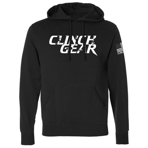 Clinch Gear - Stacked - Pullover Hoodie - Black