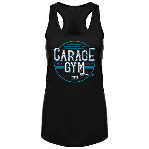 Garage Gym - Women's Racerback Tank - Black