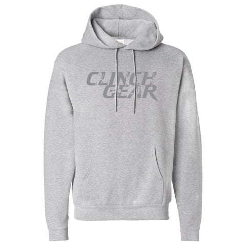 Clinch Gear - Stacked - Pullover Hoodie - Gray