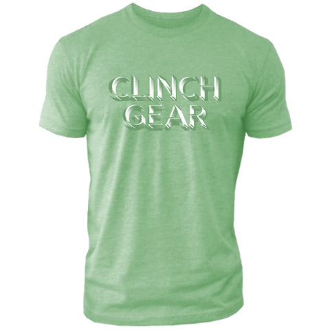 Clinch Gear - Sketch - Crew Tee - Apple Green