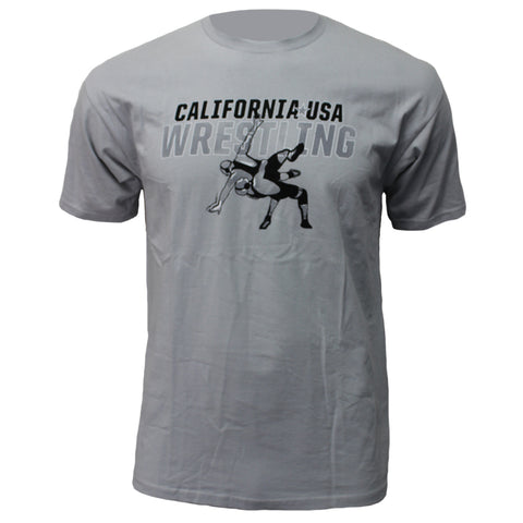 CA/USA Wrestling Suplex - Youth - Grey - Clinch Gear