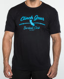 Clinch Gear Barbell Club - California - Crew Tee - Black - Clinch Gear