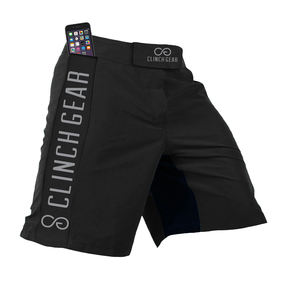 Crossover 3 Short Flash Black Gray Clinch Gear
