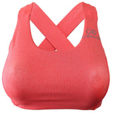 Multi-Sport Racerback Sports Bra - Coral - Clinch Gear