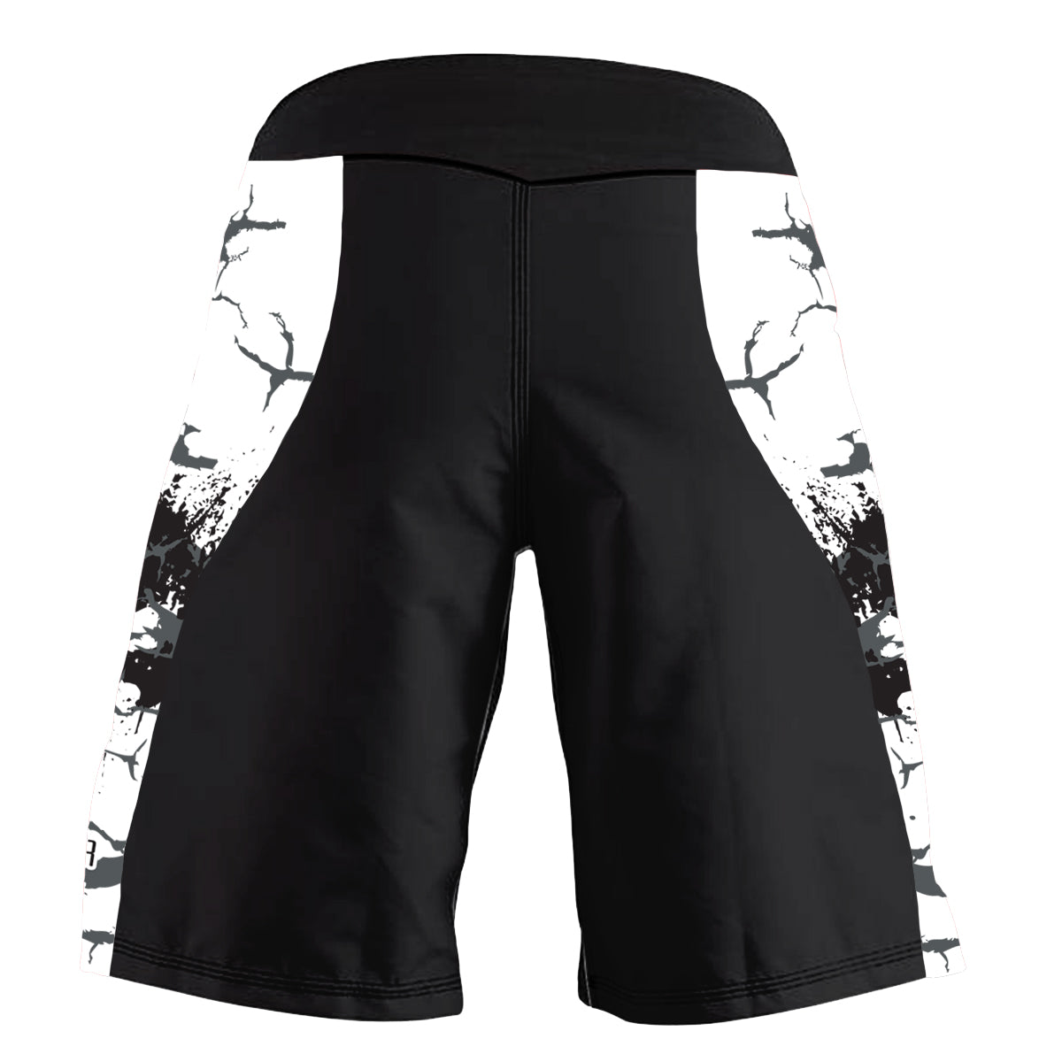 Flex Short – Darkside – White/Black – Clinch Gear