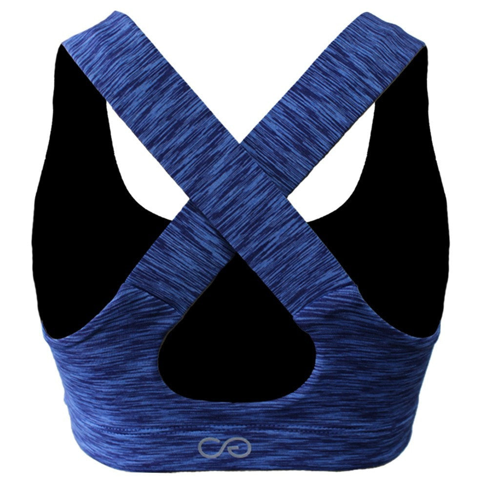 Royal Blue High Intensity Sports Bra Manufacturer in USA