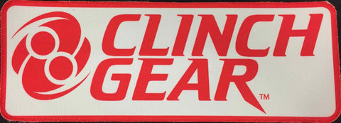 Gi Patch - Rectangle - RED - Clinch Gear